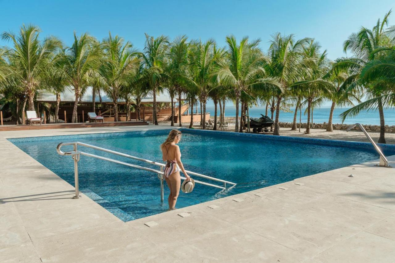 Castillete Hotel & Beach Club Tierra Bomba Exteriör bild